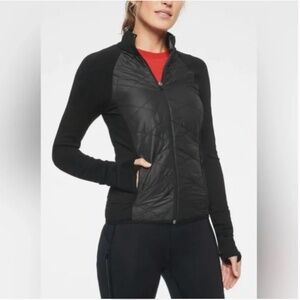 NEW Athleta Flurry Force Insulated PrimaLoft Jacket I BLACK NWT SIZE XS